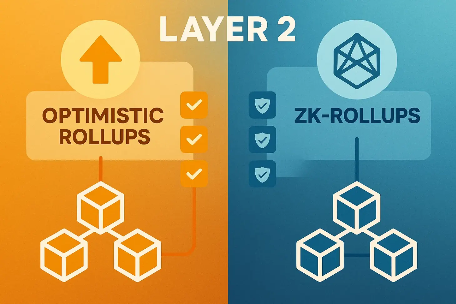 Какие бывают Layer-2 решения: сравнение Optimistic и ZK-Rollups