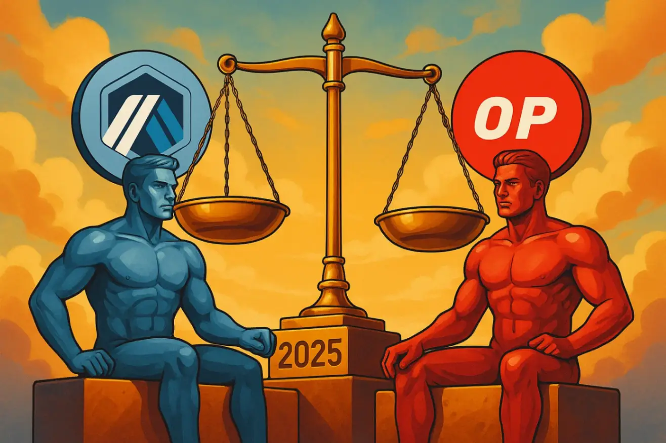 Arbitrum vs Optimism: сравнение Layer-2 сетей в 2025 году